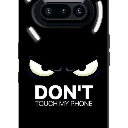 Don'T Touch My Phone Nothing Phone 3A Hard Case Back Cover by Casekaro