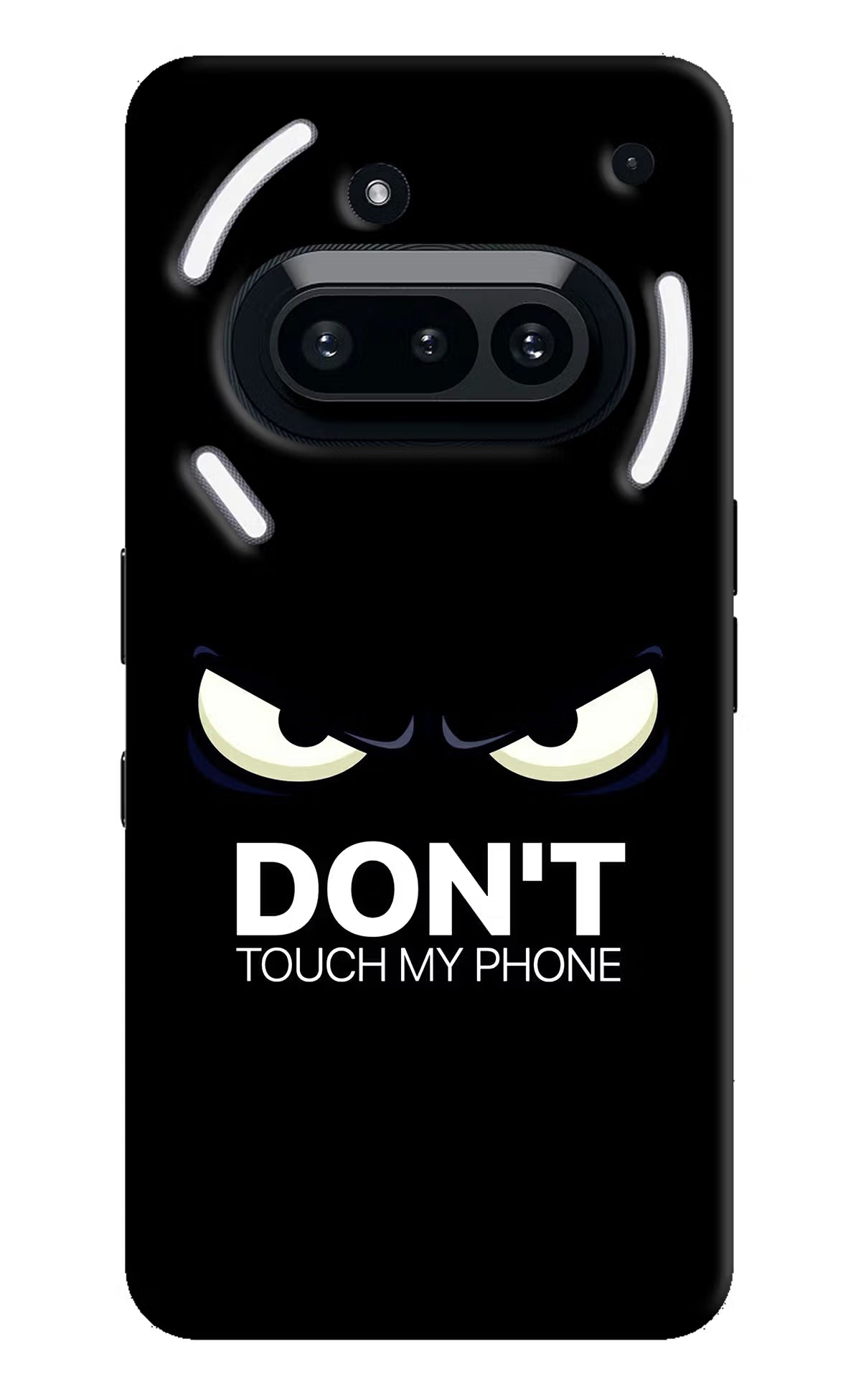 Don'T Touch My Phone Nothing Phone 3A Hard Case Back Cover by Casekaro