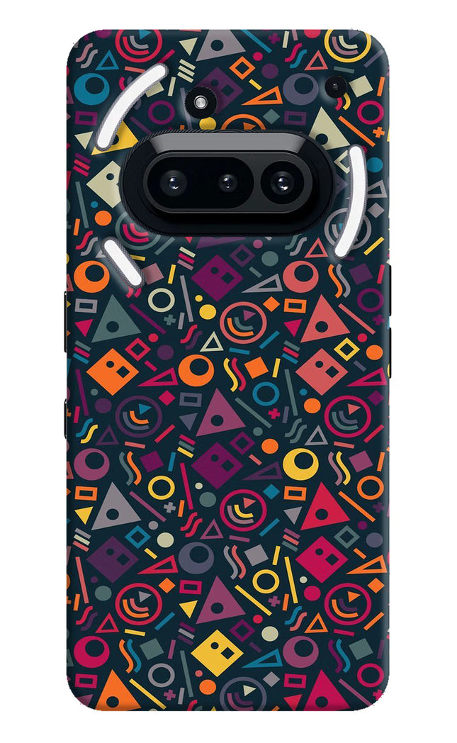 Geometric Abstract Nothing Phone 3A Hard Case Back Cover by Casekaro