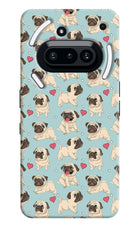 Pug Dog Nothing Phone 3A Hard Case Back Cover by Casekaro