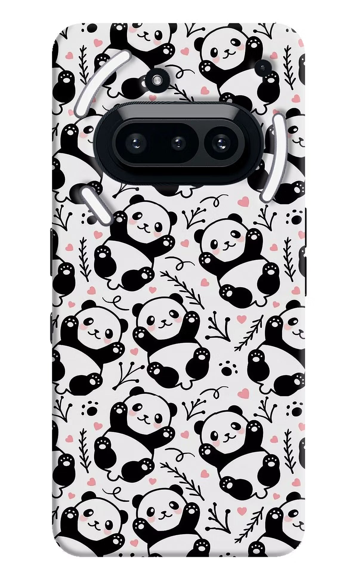 Cute Panda Nothing Phone 3A Hard Case Back Cover by Casekaro