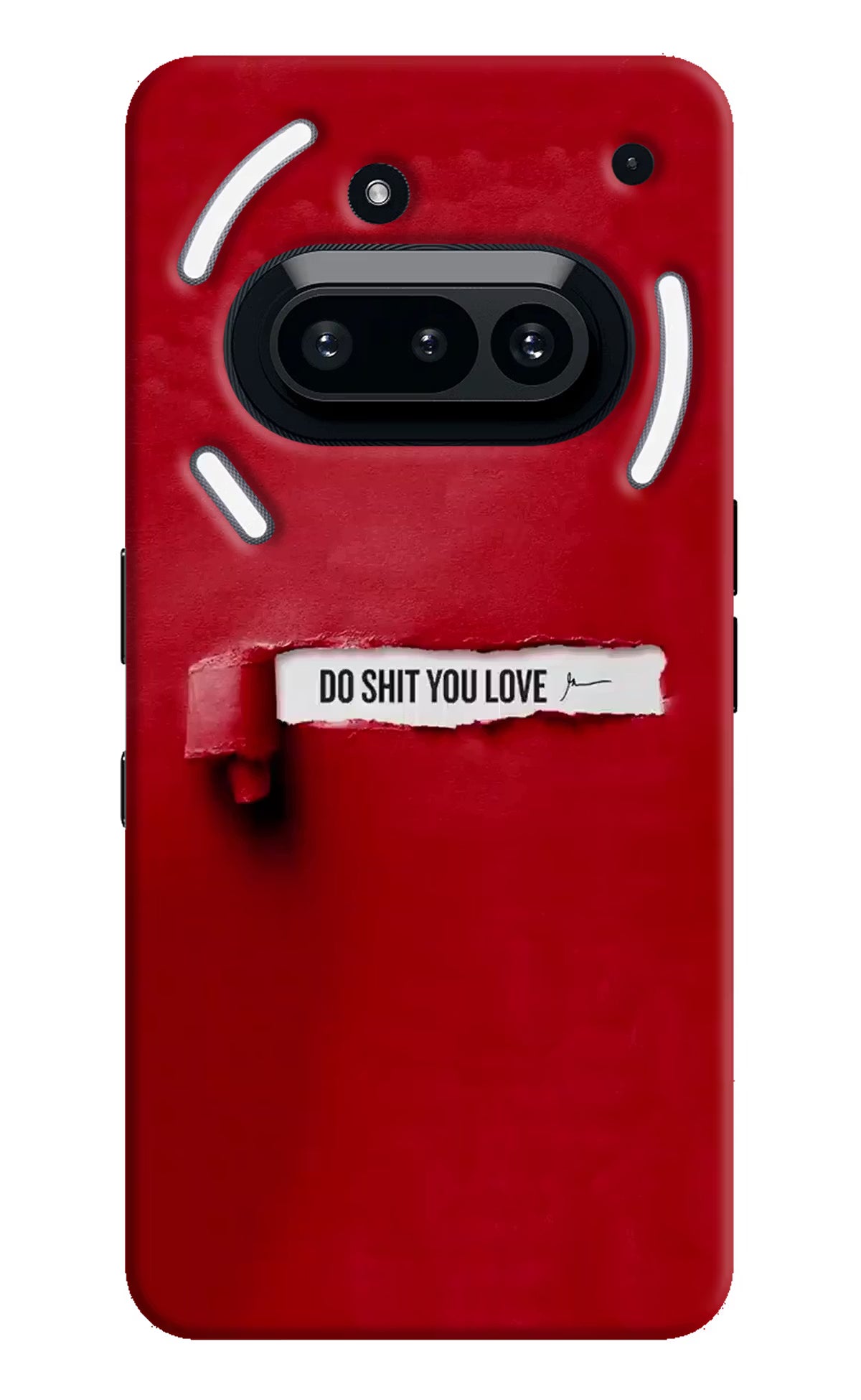 Do Shit You Love Nothing Phone 3A Hard Case Back Cover by Casekaro