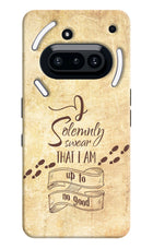 I Solemnly swear that i up to no good Nothing Phone 3A Hard Case Back Cover by Casekaro