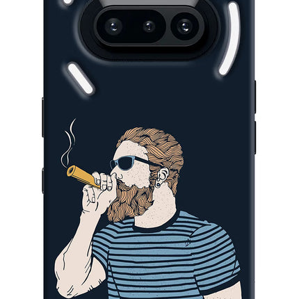 Smoking Nothing Phone 3A Hard Case Back Cover by Casekaro