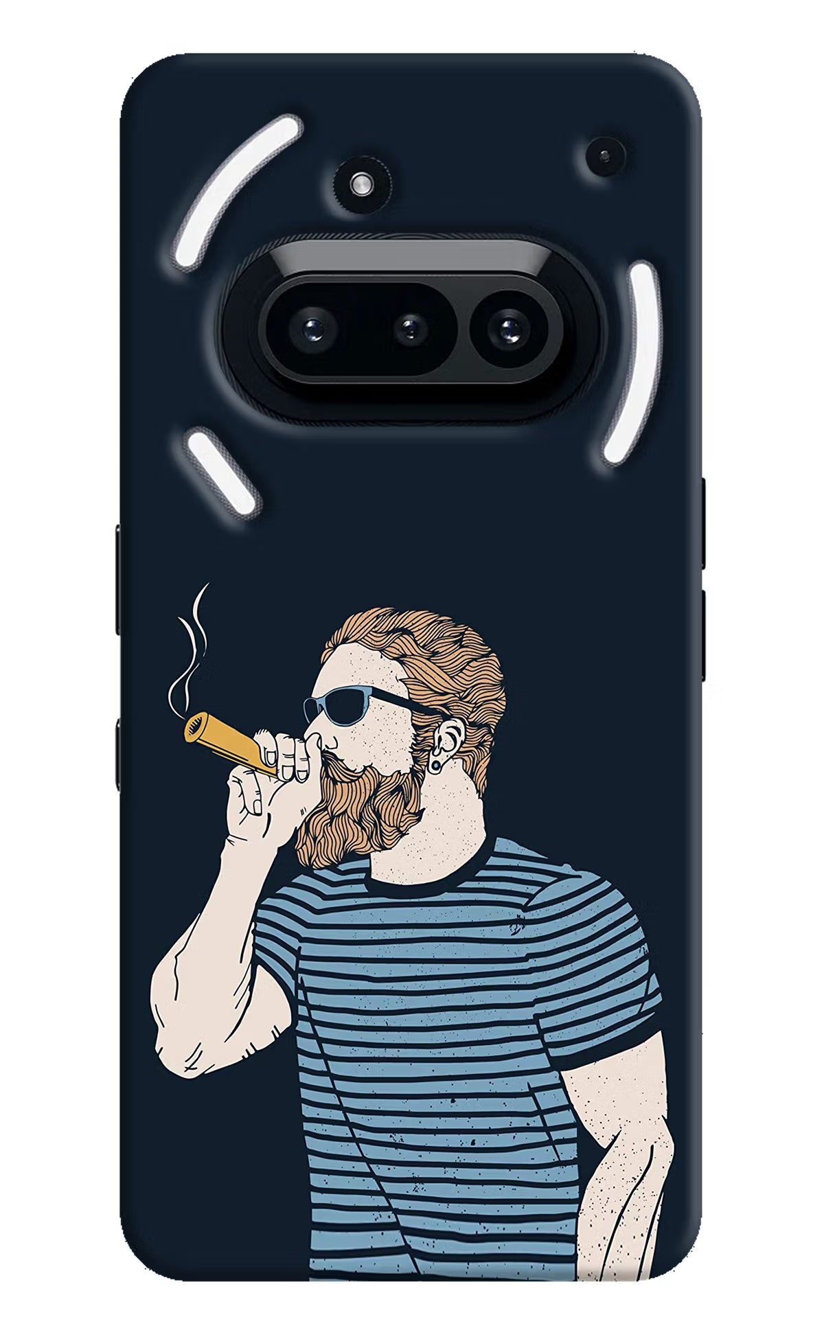 Smoking Nothing Phone 3A Hard Case Back Cover by Casekaro