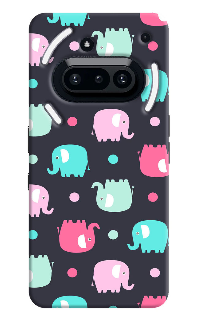 Elephants Nothing Phone 3A Hard Case Back Cover by Casekaro