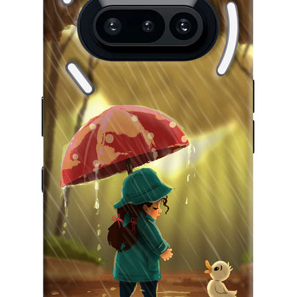 Rainy Day Nothing Phone 3A Hard Case Back Cover by Casekaro