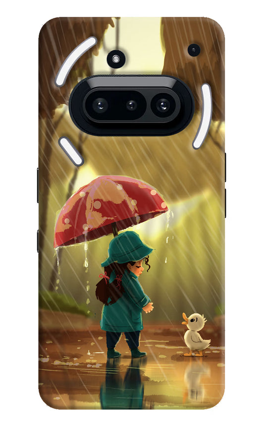 Rainy Day Nothing Phone 3A Hard Case Back Cover by Casekaro