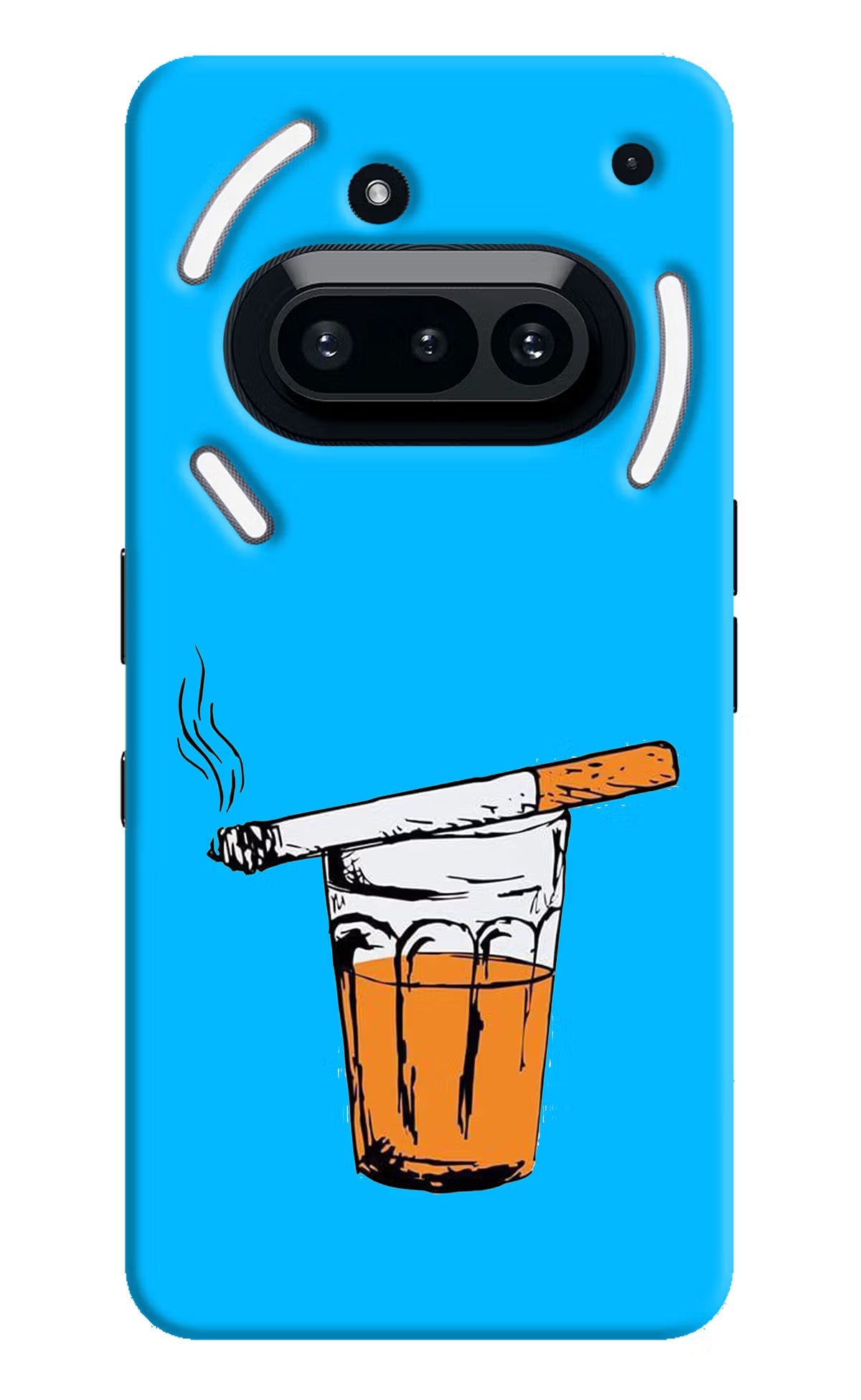 Chai Sutta Nothing Phone 3A Hard Case Back Cover by Casekaro