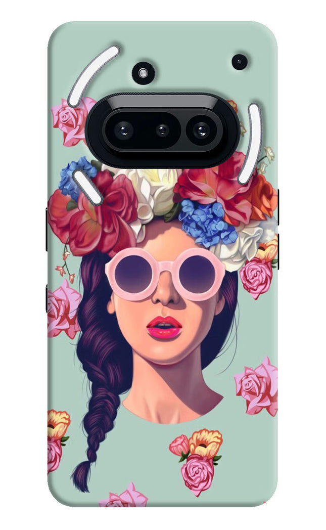 Pretty Girl Nothing Phone 3A Hard Case Back Cover by Casekaro