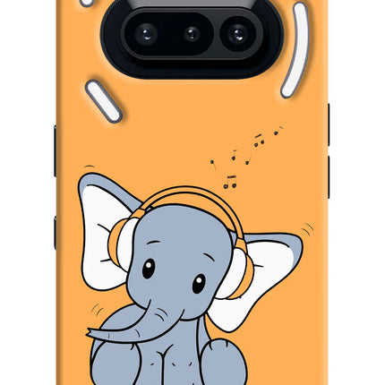 High On Music Nothing Phone 3A Hard Case Back Cover by Casekaro