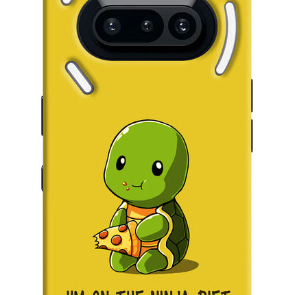 I'm on Ninja Diet Nothing Phone 3A Hard Case Back Cover by Casekaro