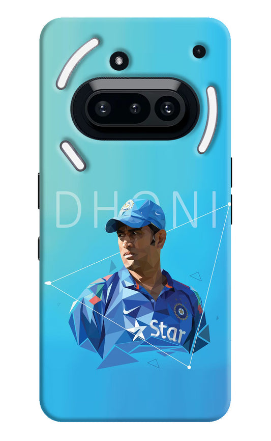 Dhoni Artwork Nothing Phone 3A Hard Case Back Cover by Casekaro