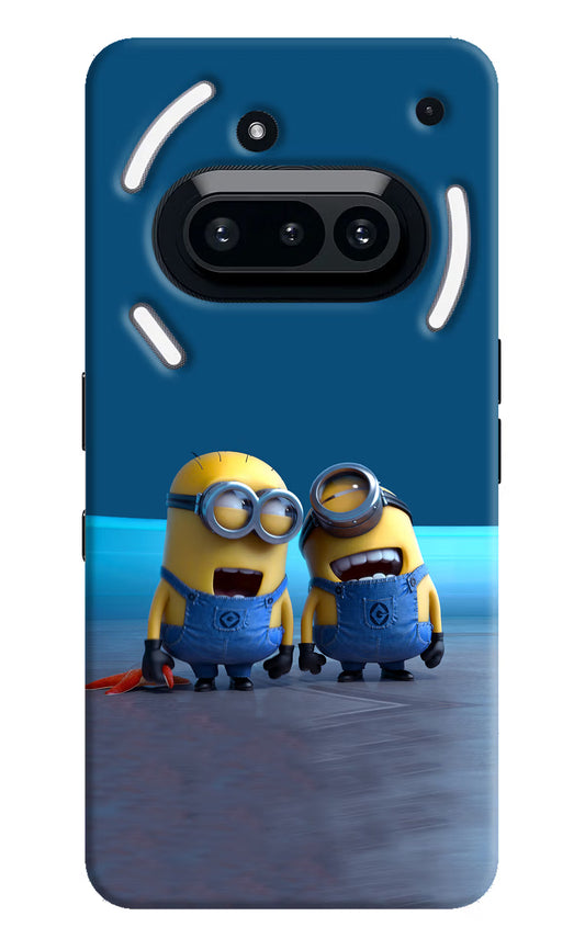 Minion Laughing Nothing Phone 3A Hard Case Back Cover by Casekaro