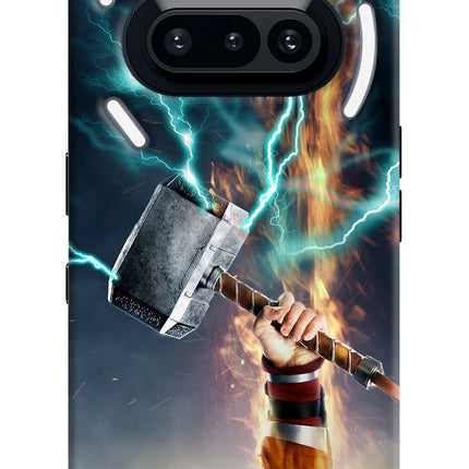 Thor Hammer Mjolnir Nothing Phone 3A Hard Case Back Cover by Casekaro