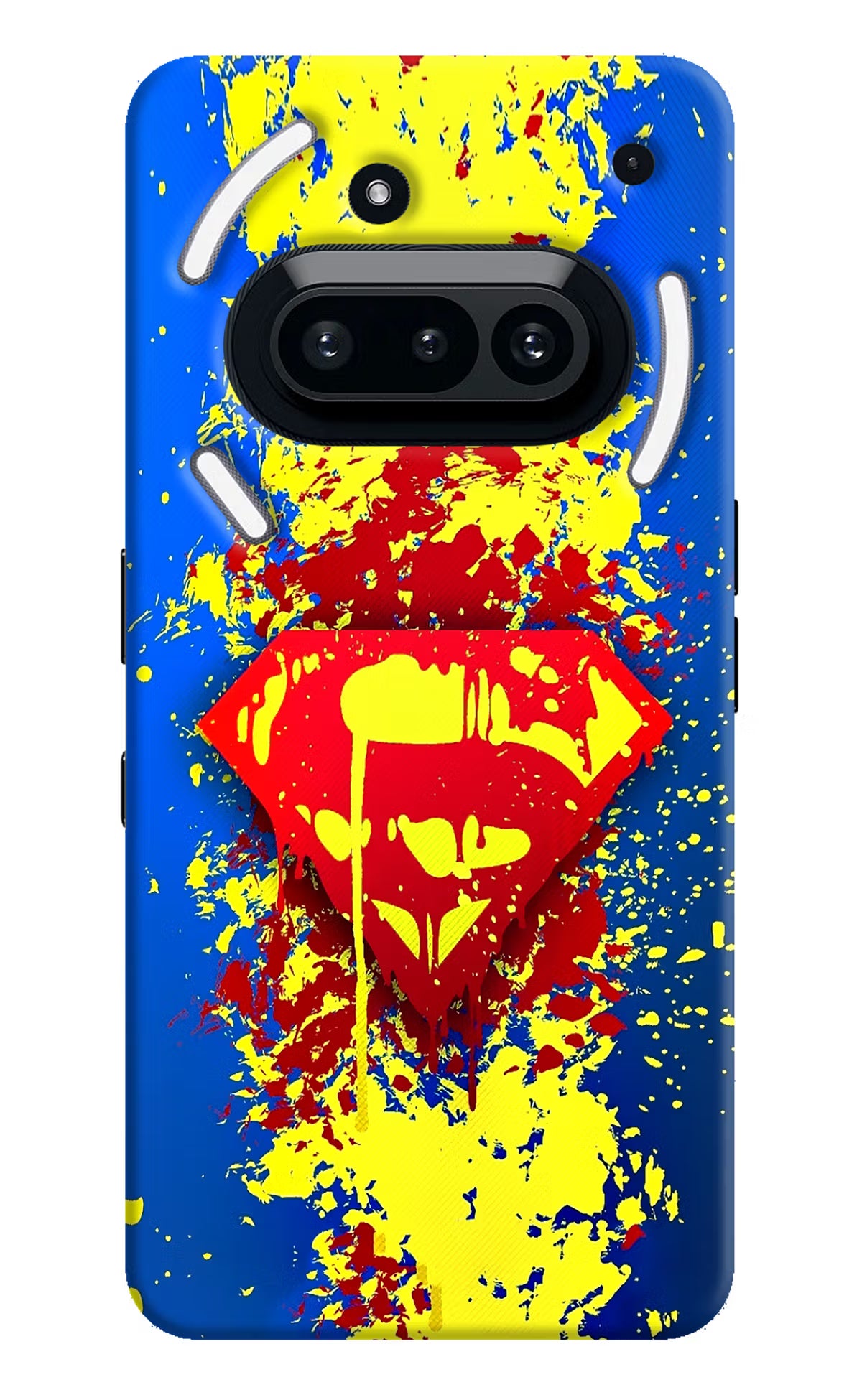 Superman logo Nothing Phone 3A Hard Case Back Cover by Casekaro