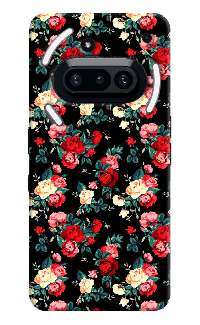 Rose Pattern Nothing Phone 3A Hard Case Back Cover by Casekaro