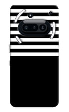Black and White Print Nothing Phone 3A Hard Case Back Cover by Casekaro