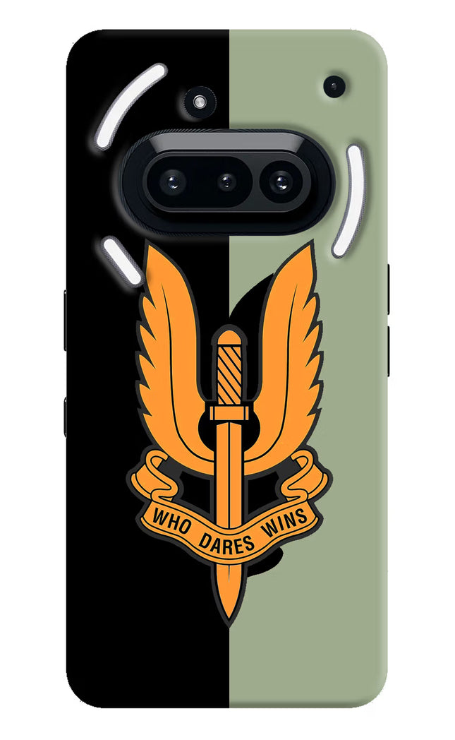 Balidan Logo Nothing Phone 3A Hard Case Back Cover by Casekaro