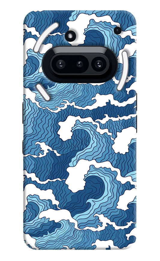 Blue Waves Nothing Phone 3A Hard Case Back Cover by Casekaro