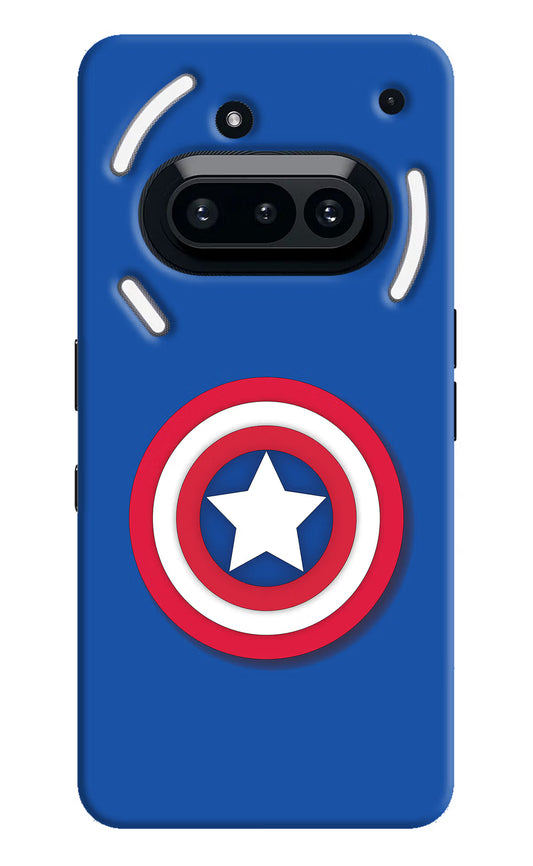 Shield Nothing Phone 3A Hard Case Back Cover by Casekaro