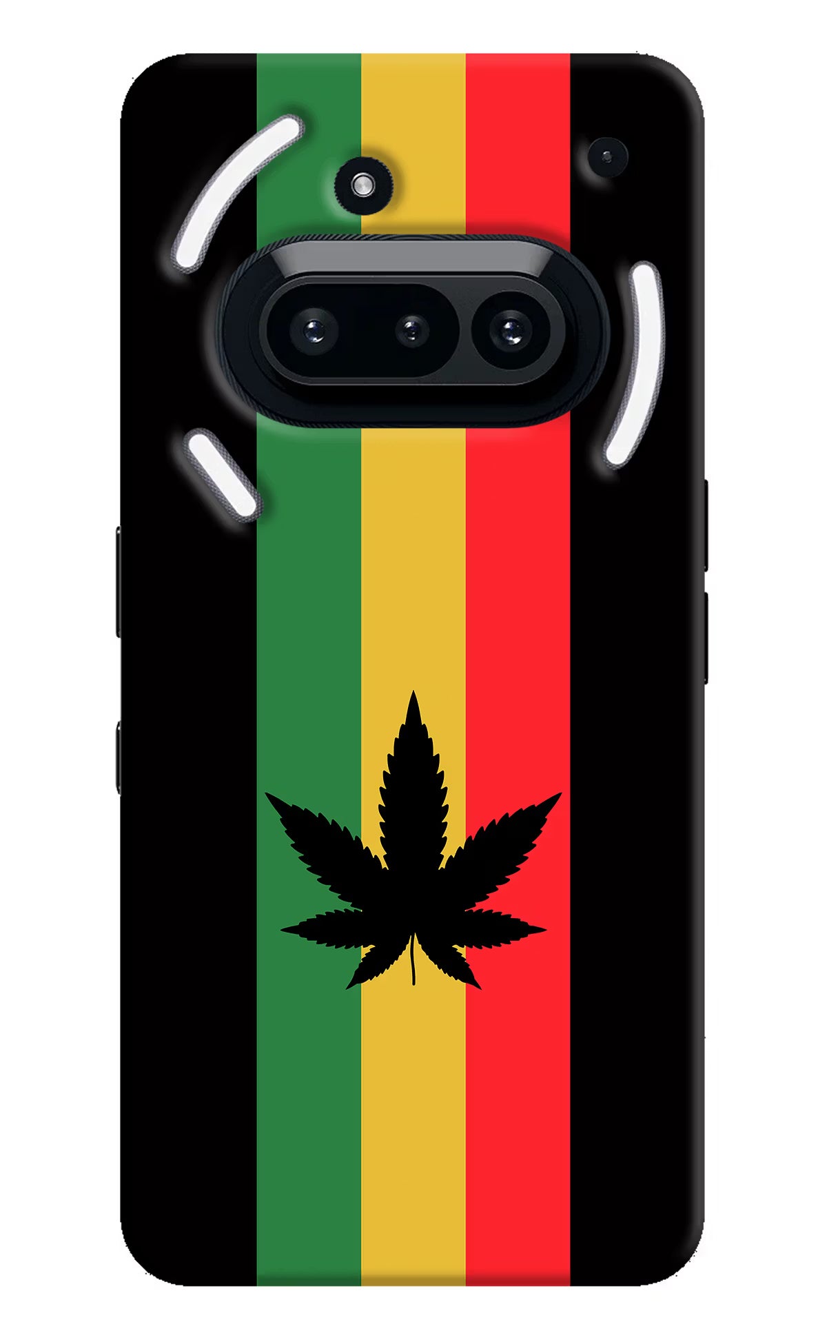 Weed Flag Nothing Phone 3A Hard Case Back Cover by Casekaro