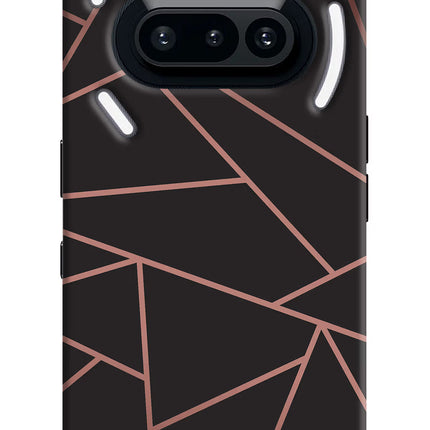 Geometric Pattern Nothing Phone 3A Hard Case Back Cover by Casekaro