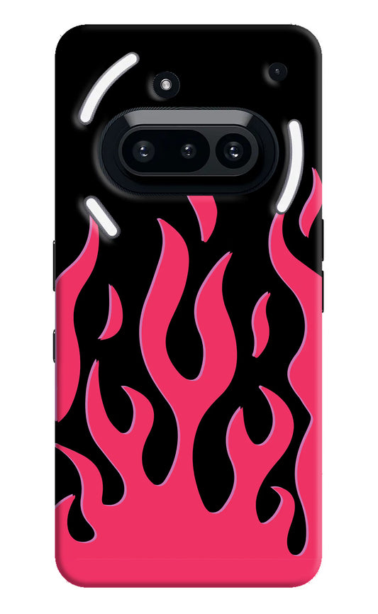 Fire Flames Nothing Phone 3A Hard Case Back Cover by Casekaro