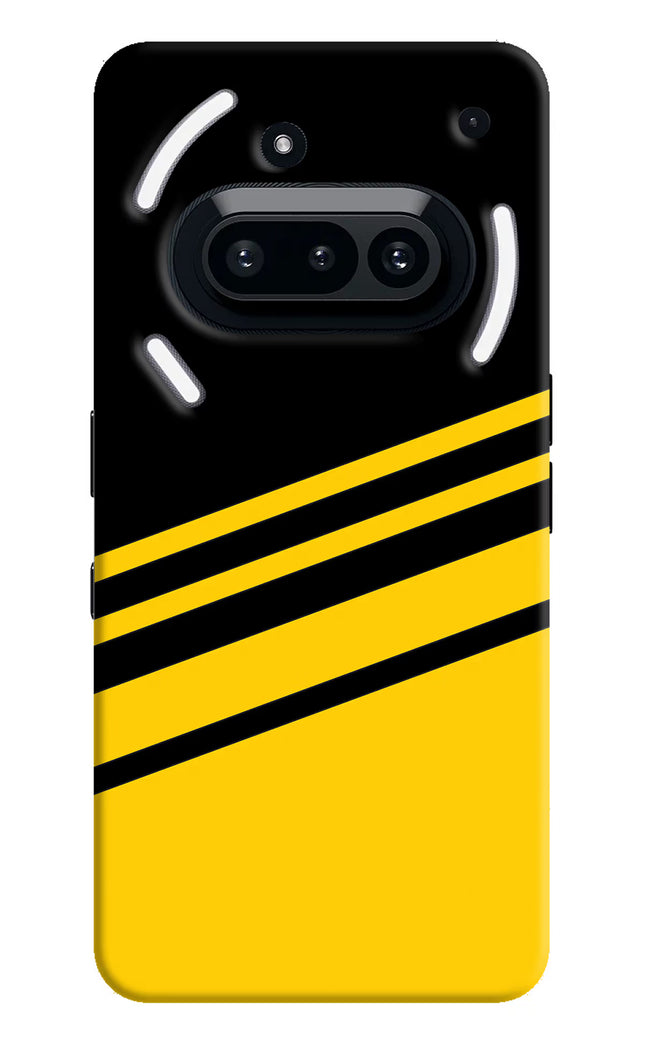 Yellow Shades Nothing Phone 3A Hard Case Back Cover by Casekaro