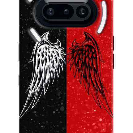 Wings Nothing Phone 3A Hard Case Back Cover by Casekaro