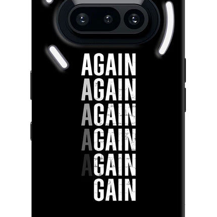 Again Again Gain Nothing Phone 3A Hard Case Back Cover by Casekaro