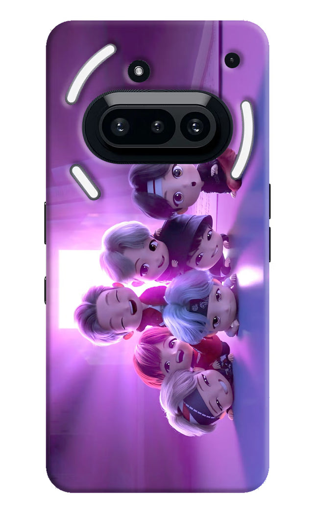 BTS Chibi Nothing Phone 3A Hard Case Back Cover by Casekaro