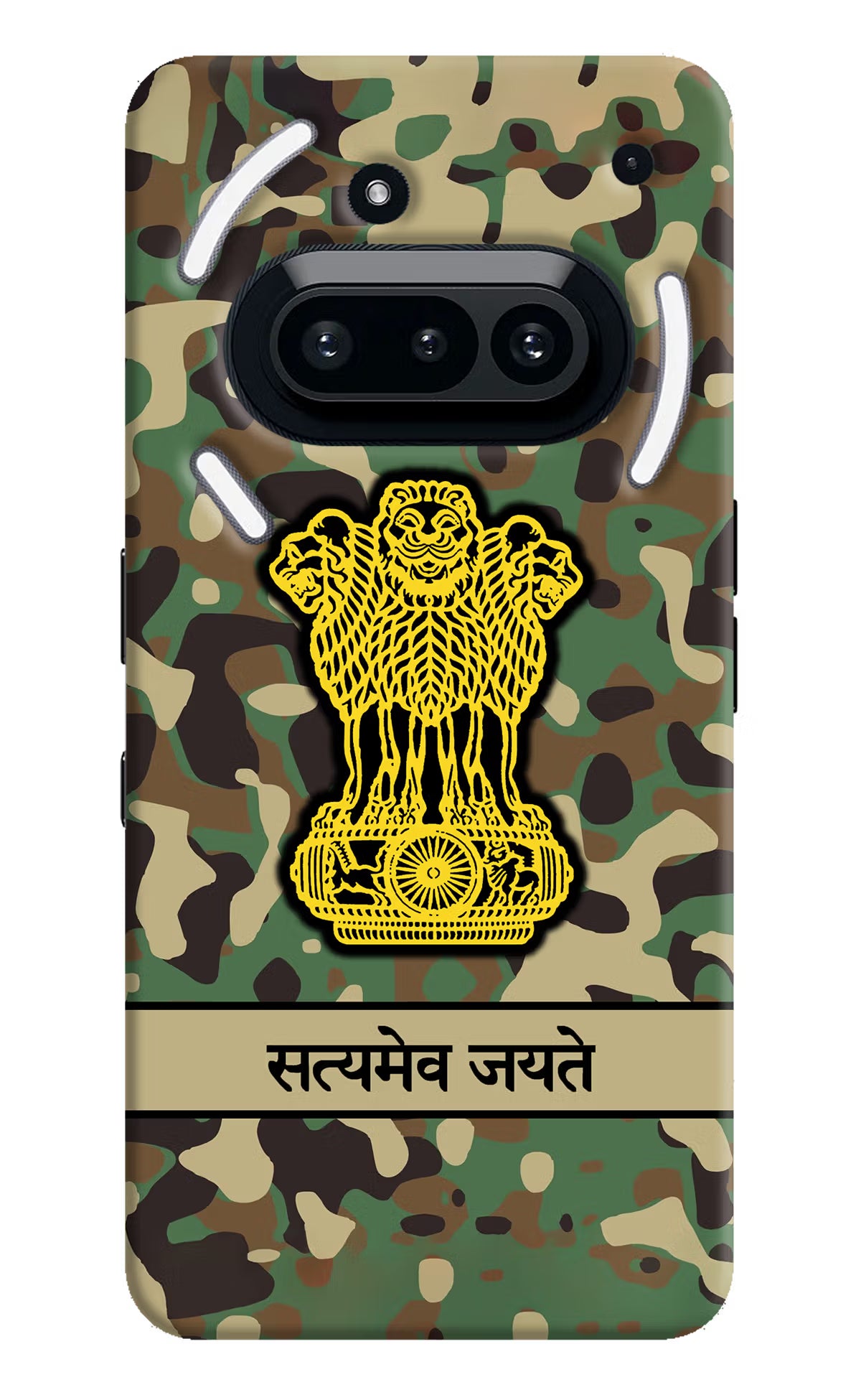 Satyamev Jayate Army Nothing Phone 3A Hard Case Back Cover by Casekaro