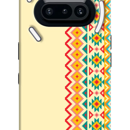 Ethnic Seamless Nothing Phone 3A Hard Case Back Cover by Casekaro