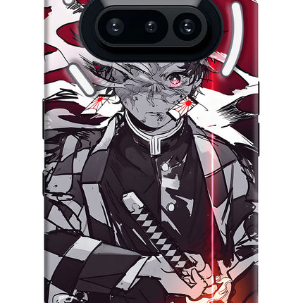 Demon Slayer Nothing Phone 3A Hard Case Back Cover by Casekaro