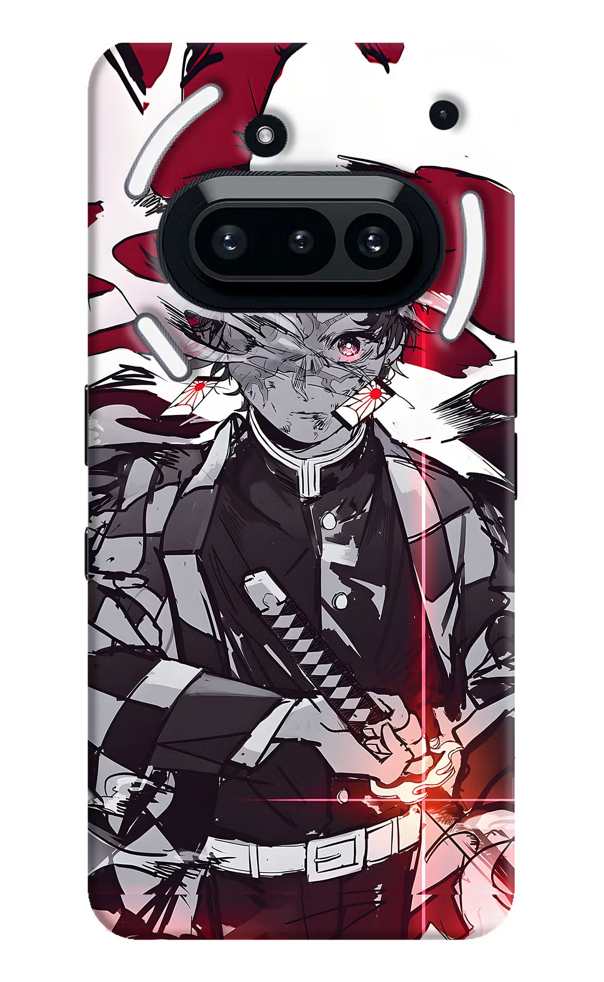 Demon Slayer Nothing Phone 3A Hard Case Back Cover by Casekaro