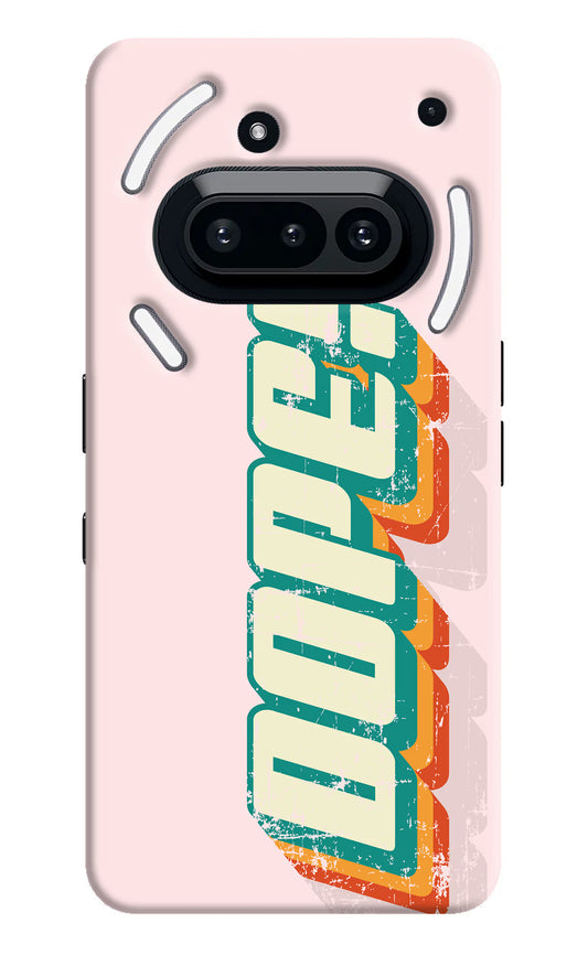 Dope Nothing Phone 3A Hard Case Back Cover by Casekaro