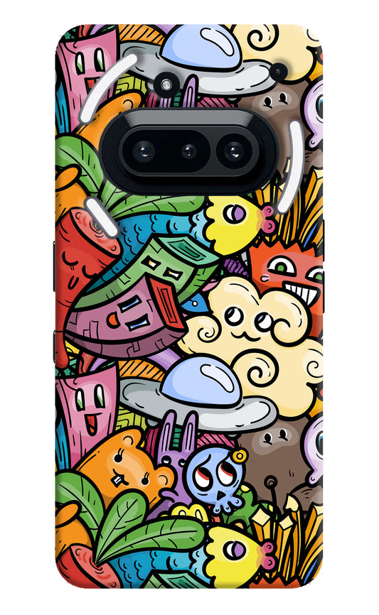 Veggie Doodle Nothing Phone 3A Hard Case Back Cover by Casekaro