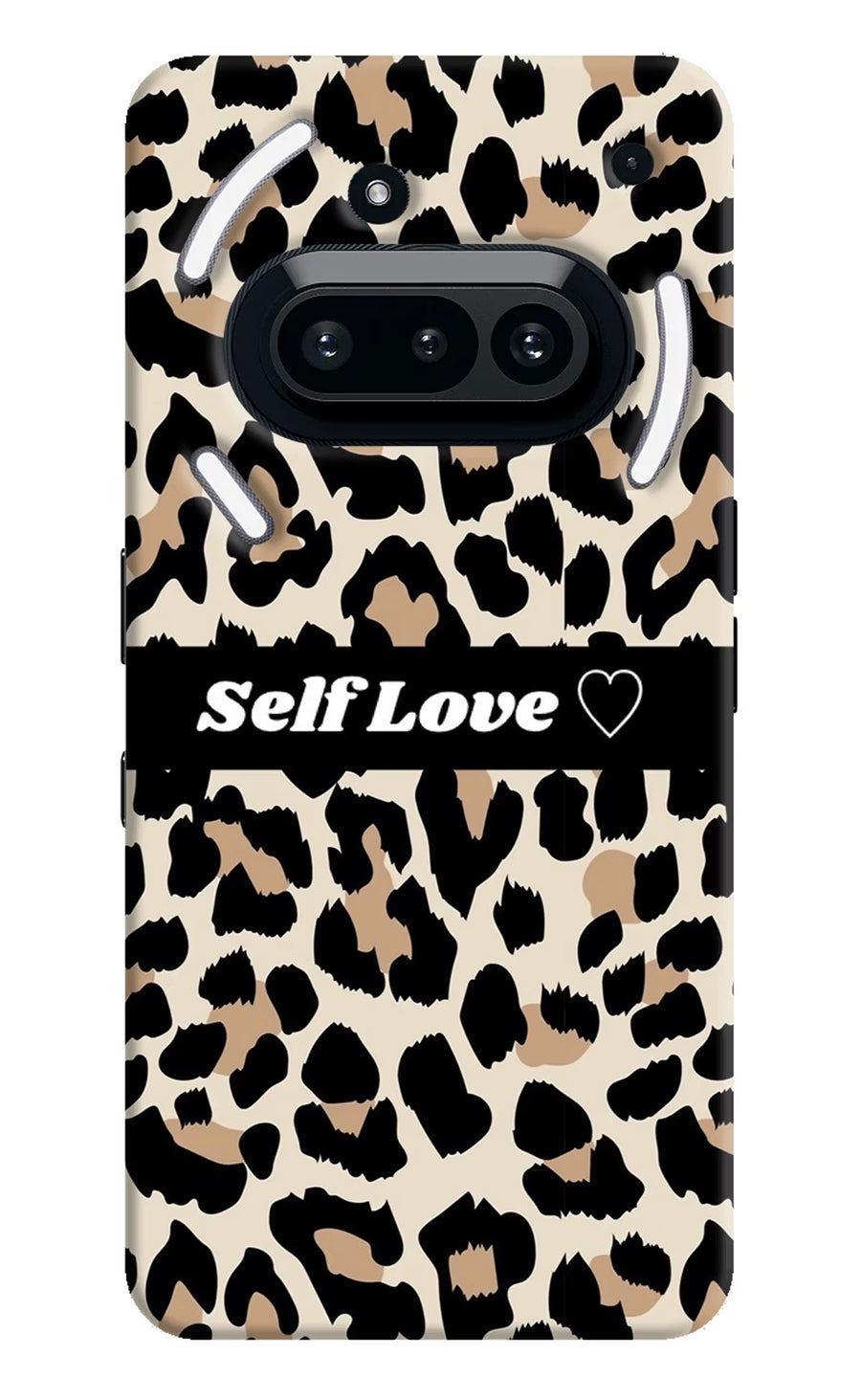 Leopard Print Self Love Nothing Phone 3A Back Cover, Hard case