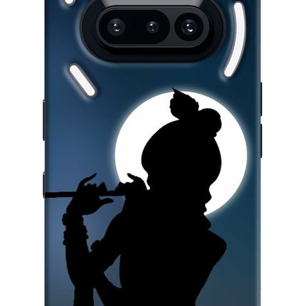 Shri Krishna Silhouette Nothing Phone 3A Hard Case Back Cover by Casekaro