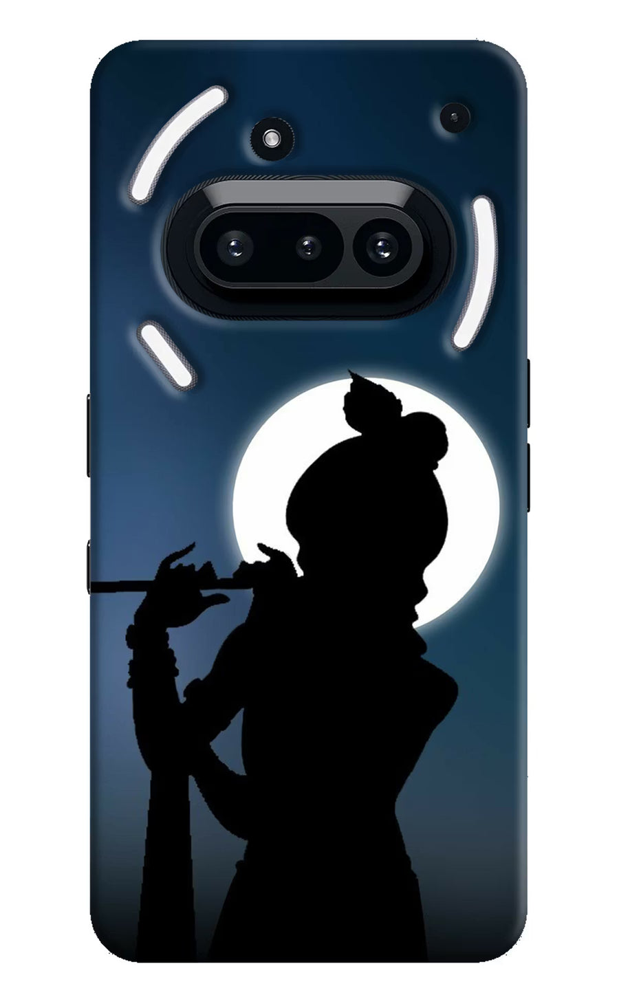 Shri Krishna Silhouette Nothing Phone 3A Back Cover, Hard case