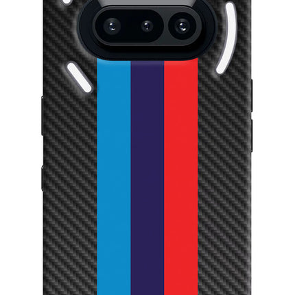 BMW Stripes Pattern Nothing Phone 3A Hard Case Back Cover by Casekaro