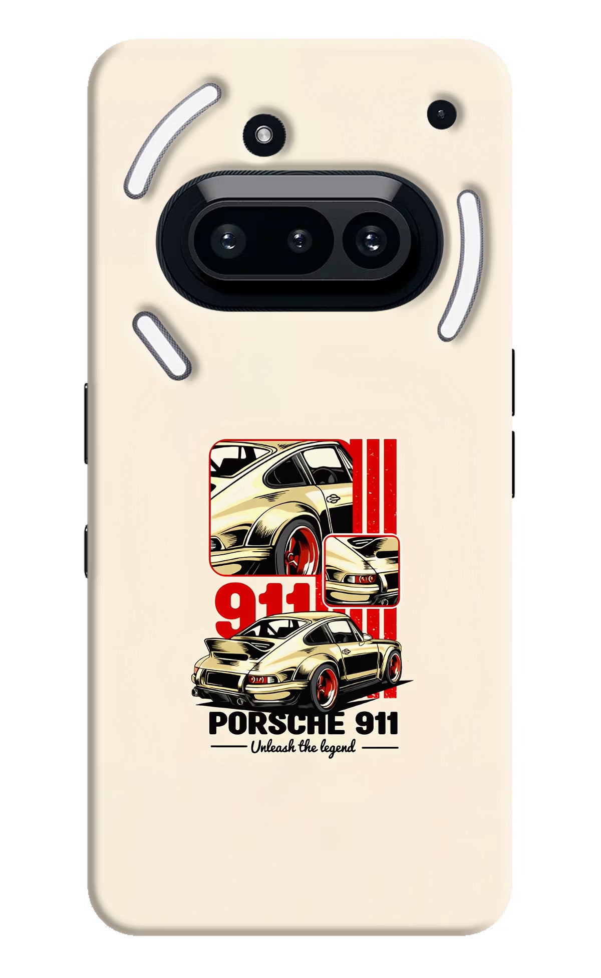 Classic Porsche 911 Nothing Phone 3A Hard Case Back Cover by Casekaro