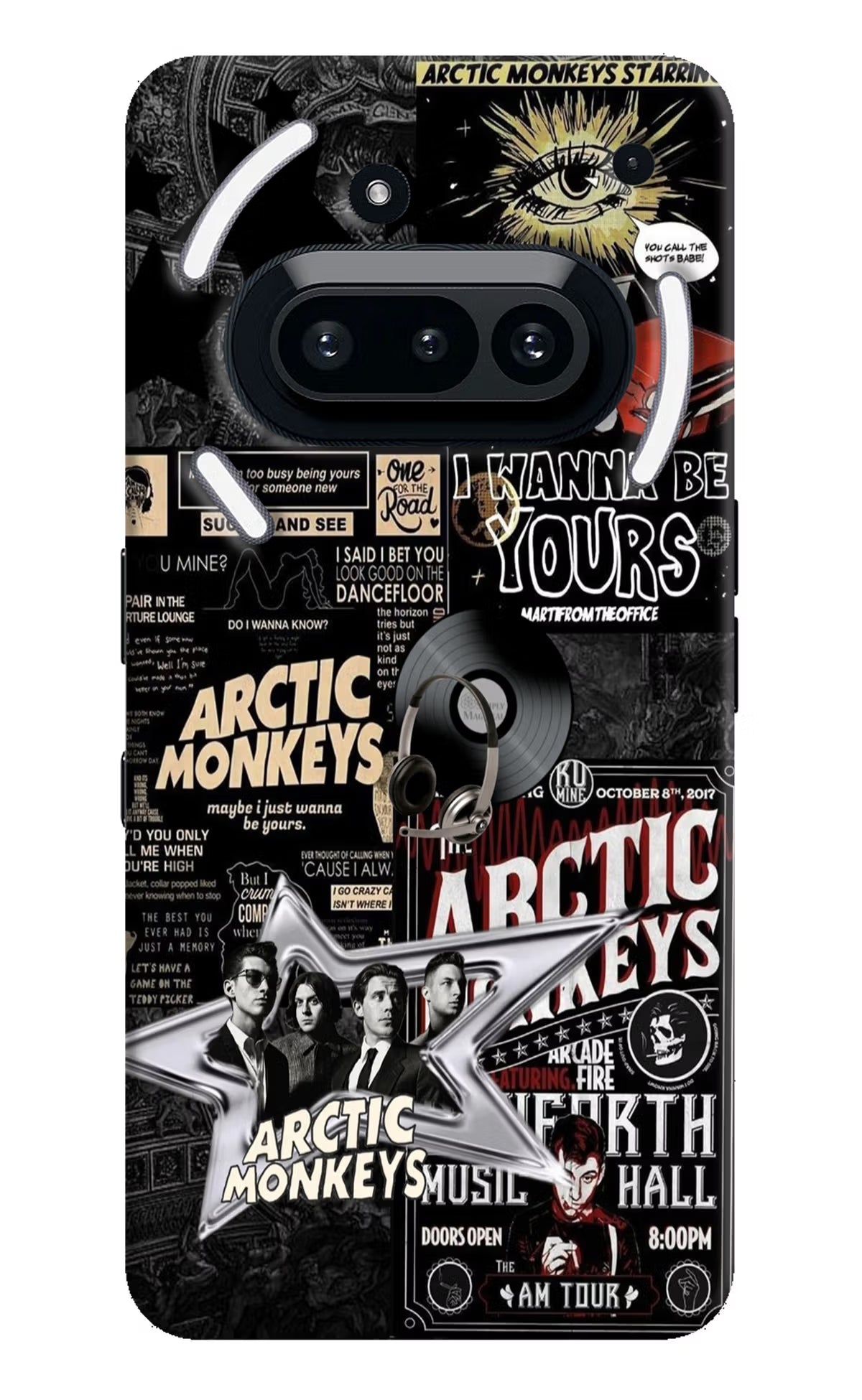 Arctic Monkeys Nothing Phone 3A Hard Case Back Cover by Casekaro