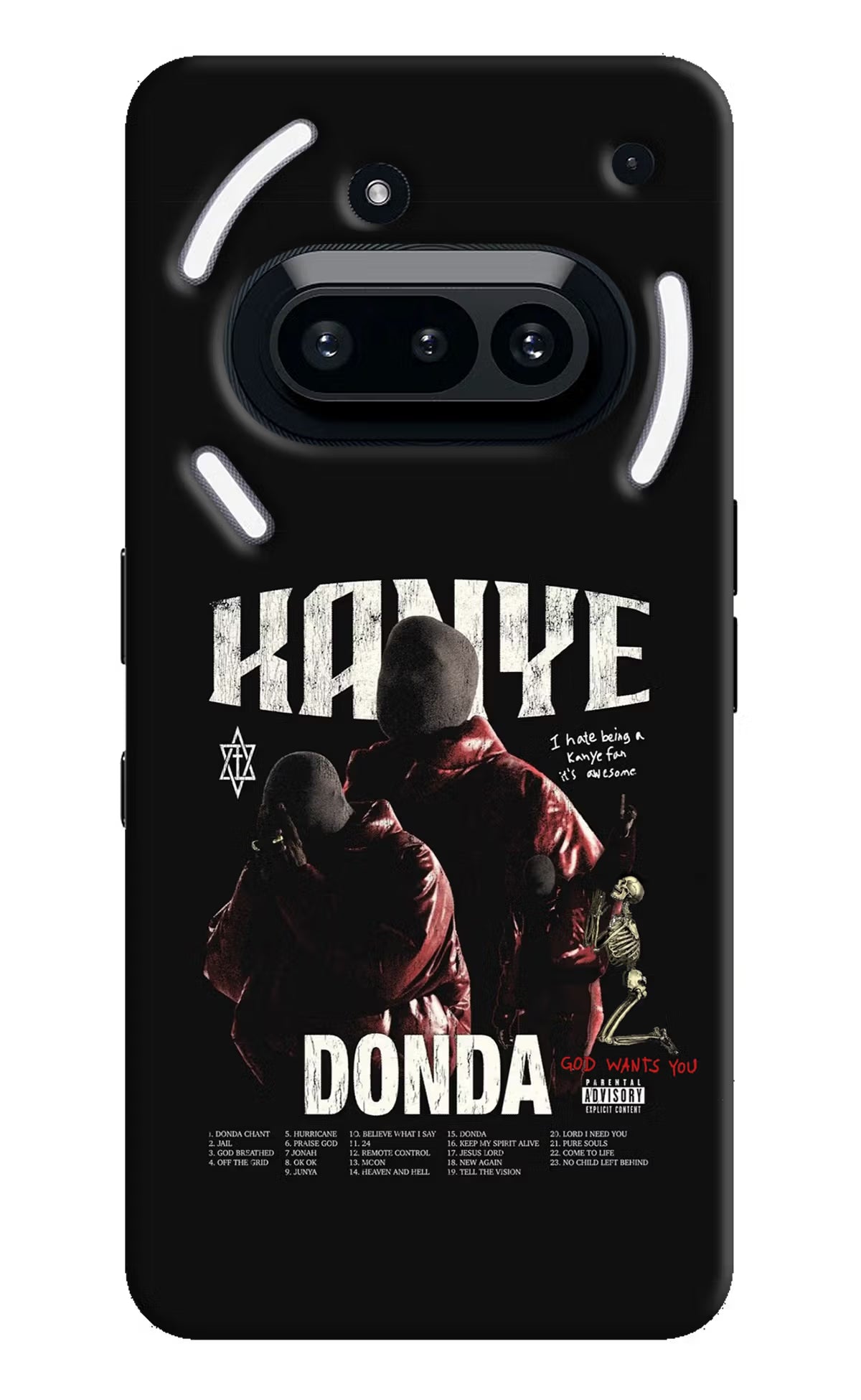 Donda Kanye West Nothing Phone 3A Hard Case Back Cover by Casekaro