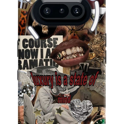 Luxury Nothing Phone 3A Hard Case Back Cover by Casekaro