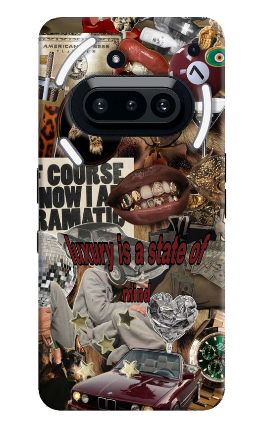 Luxury Nothing Phone 3A Hard Case Back Cover by Casekaro