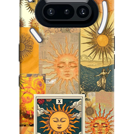 Sun Nothing Phone 3A Hard Case Back Cover by Casekaro