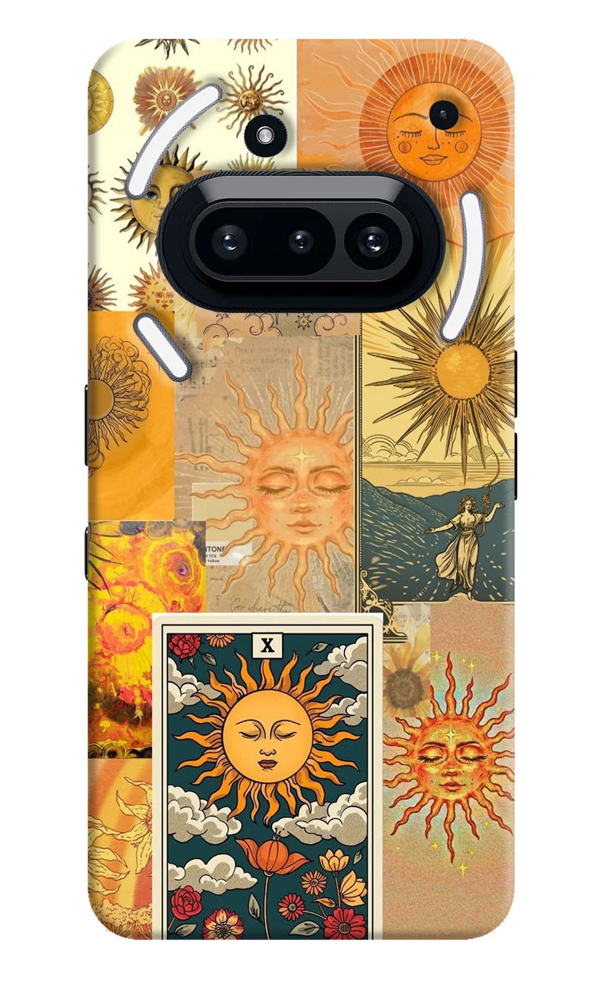 Sun Nothing Phone 3A Hard Case Back Cover by Casekaro