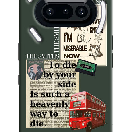 The Smiths Nothing Phone 3A Hard Case Back Cover by Casekaro